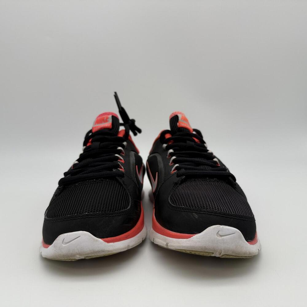 Nike Flex Trainer 4 Womens 8 'Black Laser Crimson' Training Shoe - Picture 2 of 10